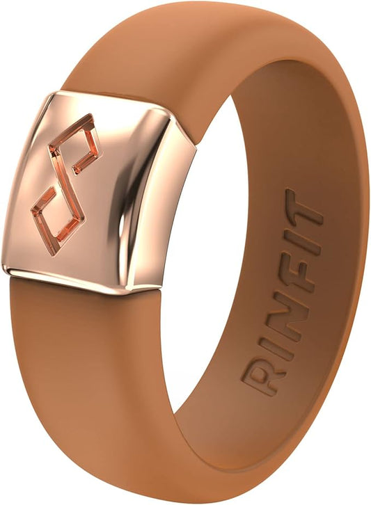 Luxury Colorful Enamel Band Rings for Women – Minimal Gold Accent Rings (Set & Single) ✨