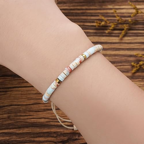 Divine Earth Oversized Multi-Stone Toggle Bracelet