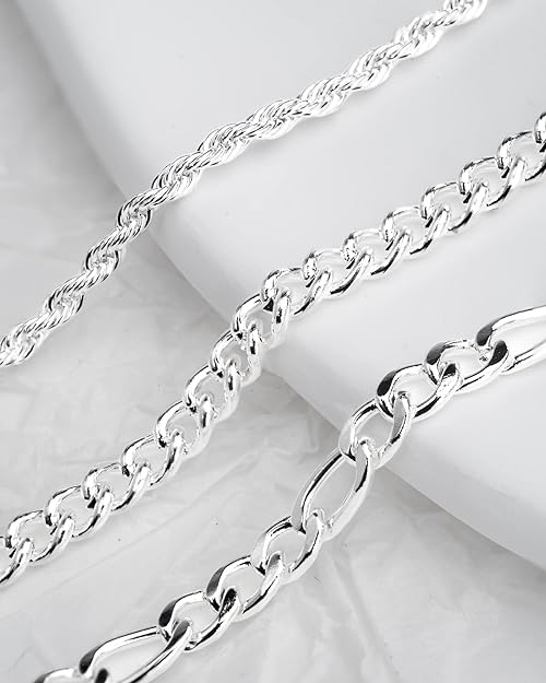 Radiant Double-Layered Silver Rope Anklet